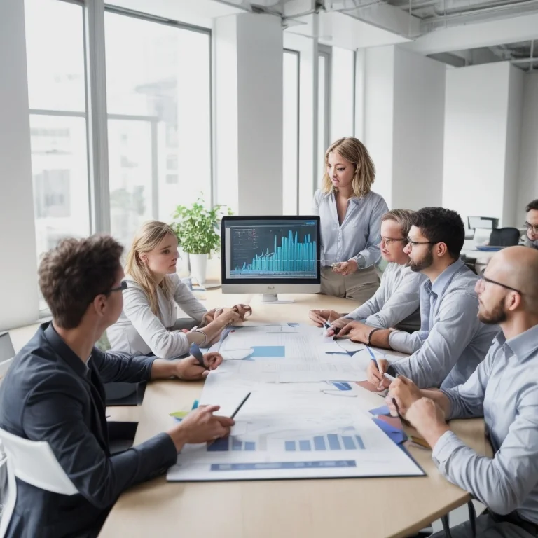Group discussion in a professional upskilling course